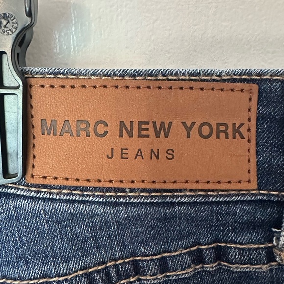 Marc New York Two Tone Retro Style Denim Jeans Size 14 - Picture 5 of 5